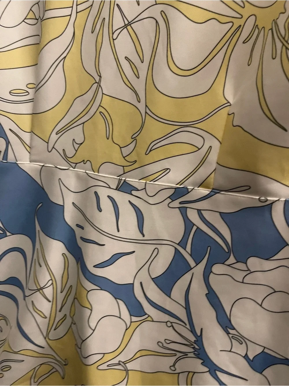 Zara Womens Multicolor Floral Scuba Tropical Leaf Stretch Dress Sz: L NWOT - Picture 13 of 14